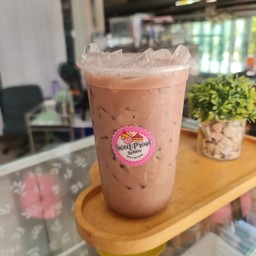 โอวันตินเย็นนมสด