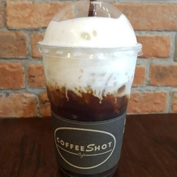 Iced Americano Milk Foam