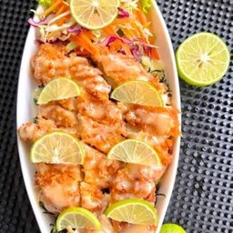 ไก่สลัดมะนาว