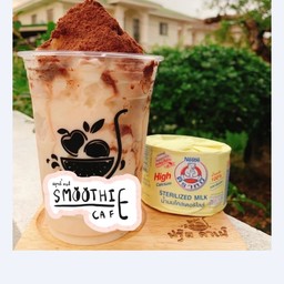 นมหมี โอวัลตินภูเขาไฟ สมูทตี้