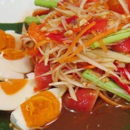 ตำไทยไข่เค็ม