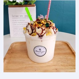 ปังเย็น นมหมีปั่น