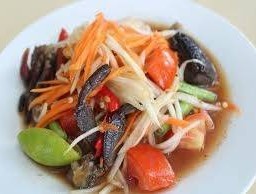 ตำปู Crab + Papaya Salad