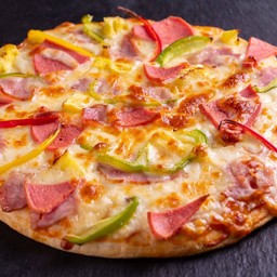 พิซซ่าหน้าฮาวายเอี้ยน ถาดใหญ่ 9 นิ้ว