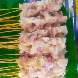 ปลาหมึกย่างเตาถ่าน