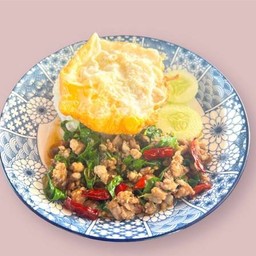 ข้าวกระเพราหมูสับ