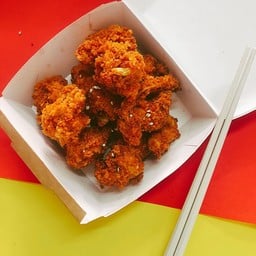 ไก่กรอบซอสสไปซี่เมโย