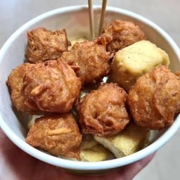 ไช้เท้า + เต้าหู้ทอด