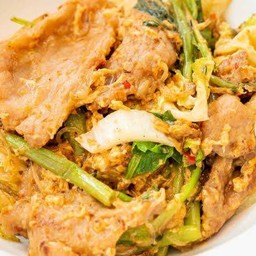 สุกี้แห้งหมูหมัก