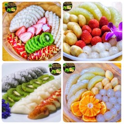 เซ็ตผลไม้ไทยพร้อมทาน size S กล่อง 750 ml (ราคาเริ่มต้น 100฿)