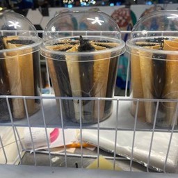 เนยกรอบ-ชาร์โคลผสมนมเนย