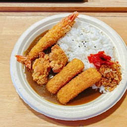 ข้าวแกงกะหรี่3ช่า