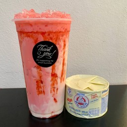 นมหมีสตอเบอรี่
