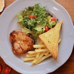 สเต๊กไก่พริกไทยดำ