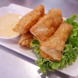 ฟองเต้าหู้ทอดไส้กุ้ง