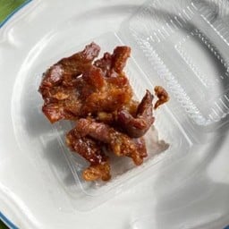 Maenoi Sticky Rice with Shredded Pork/Sweet Pork Mae Noi Sticky Rice with Shredded Pork and Sweet Pork