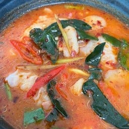 เกี๊ยวกุ้งต้มยำ