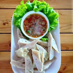 หมูยอลวกจิ้ม+น้ำจิ้มซีฟู๊ดมะนาวแท้