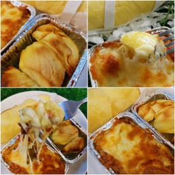 ทุเรียนหมอนทองอบชีส ( มี 3  แบบให้เลือกตามใจชอบ)