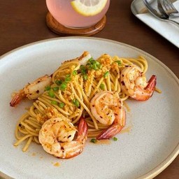 Shrimp Olio Spaghetti