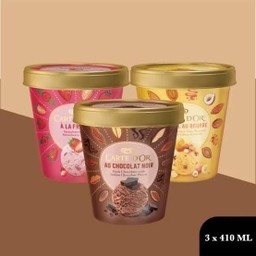 Carte D'or ไอศกรีมพรีเมียมจากเชฟฝรั่งเศส รสชาติเข้มช้น 340ml