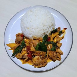 ลองD! กะเพรา & ไก่ทอด