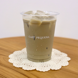 Iced Hojicha Latte