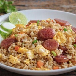 ข้าวผัดไข่กุนเชียง