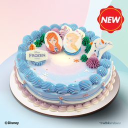 เค้กเอลซ่า & แอนนา แฟนตาซี เลเยอร์วานิลลา 1.5 ปอนด์