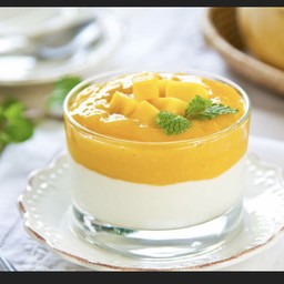 โยเกิร์ตมะม่วงสด. Yogurt Fresh Mango