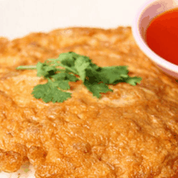 ไข่เจียวหมูสับ(กับข้าว)