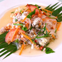 ยำวุ้นเส้นหมูสับ