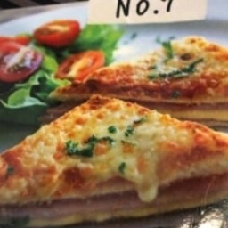 แซนวิซดับเบิ้ลแฮมชีส (Double Ham Cheese Sanwich)