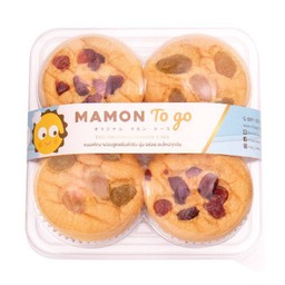 ขนมมาม่อนเค้กทูโก ชูการ์ฟรี ลูกเกดทองและแครนเบอรี่