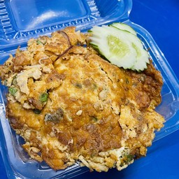 ข้าวไข่เจียวกุ้งสับ