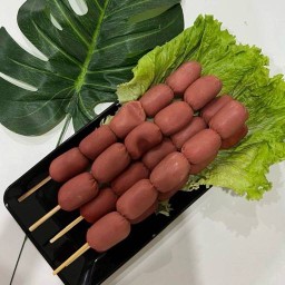 ลูกชิ้นย่าง (อย่างแซ่บ)