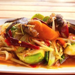 ส้มตำปูปลาร้า