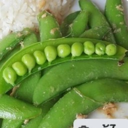 ข้าวถั่วลันเตาหวานผัด(Sweet Peas Rice)