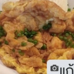 ข้าวไข่เจียวกุ้งสับ(Omelet Mince Prawn Rice)