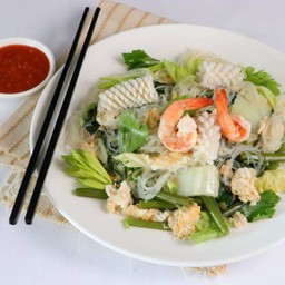 สุกี้ทะเลแห้ง[D]