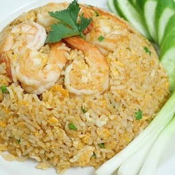 ข้าวผัดกุ้ง จานเล็ก