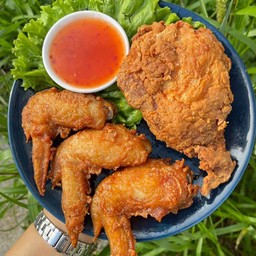 ชุดสะโพกไก่ทอด+ปีกไก่ทอด3ชิ้น