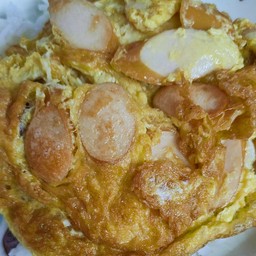 ข้าวไข่เจียวไส้กรอก