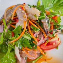 ยำกุ้งสด