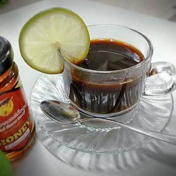 อเมริกาโน่ น้ำผึ้งมะนาว ร้อน