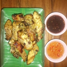 ไก่ย่างกะทิ ครึ่งตัว รอประมาณ15นาที