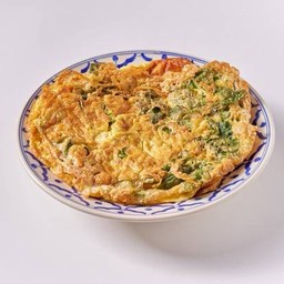 ไข่เจียวผักหวาน (มังสวิรัติ)