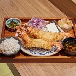 ชุดกุ้งจัมโบ้ชุปเกล็ดขนมปังทอด 2ชิ้น