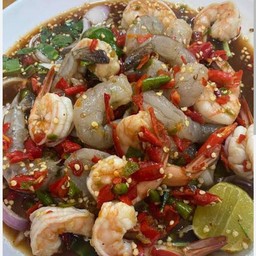 ตำกุ้งทูโทน