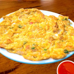 ไข่เจียวกุ้งสับ
